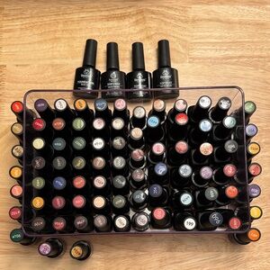 82 Beetles nail polish with top coats and base coat